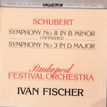 SCHUBERT Symphony no. 8 & 3 CD FISCHER HUNGAROTON beschikbaar voor biedingen