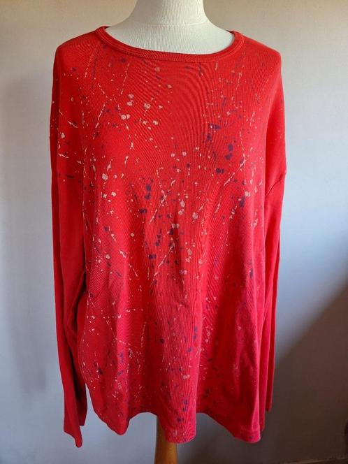 Nieuwe rode stretch sweater spetters van Cult Edition, XXL, Kleding | Dames, Truien en Vesten, Nieuw, Maat 46/48 (XL) of groter