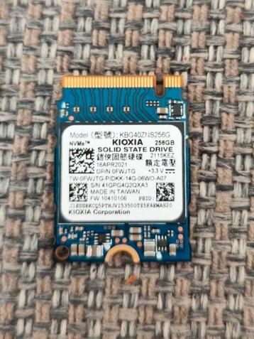 KIOXIA 256GB NVMe SSD - KBG40ZNS256G beschikbaar voor biedingen