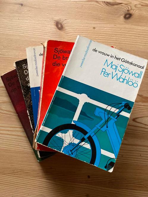 Sjöwall &Wahlöö, Boeken, Detectives, Gelezen, Ophalen of Verzenden