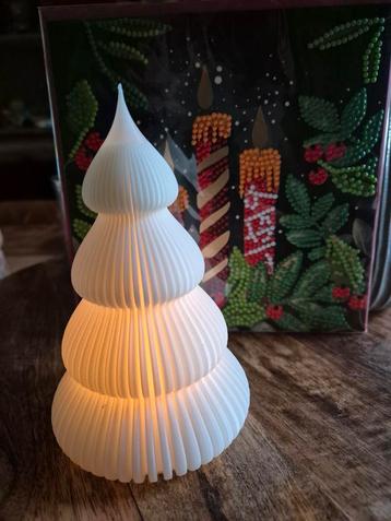 3D Geprinte Kerstboom met Theelichtje div afmetingen beschikbaar voor biedingen