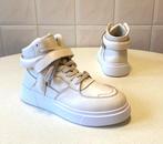 Nieuw Shoeby leer beige hoge veterschoenen maat 41, Schoenen met lage hakken, Beige, Nieuw, Ophalen of Verzenden