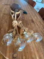 Unieke Catrollamp van 19e eeuws schip, Gebruikt, Past in een modern, indusrieel en landelijk interieur, Ophalen of Verzenden, Minder dan 100 cm