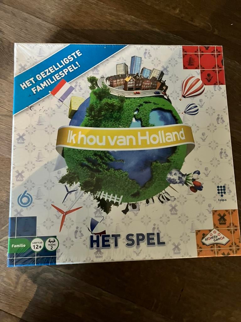 Spel… ik hou van Holland    Nieuw in de doos, Ophalen of Verzenden, Nieuw