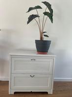 White Chest of two drawers, Ophalen, Gebruikt, 50 tot 100 cm, Minder dan 100 cm