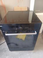 Inductie fornuis, kookplaat en oven op inductie, Ophalen, Gebruikt, 4 kookzones, Inductie