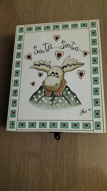 Jet Kerst thee doosje Santa santa . beschikbaar voor biedingen