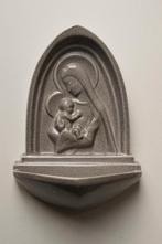 Plateel wijwaterbak Plateelfabriek Zuid Holland, Antiek en Kunst, Antiek | Keramiek en Aardewerk, Ophalen of Verzenden