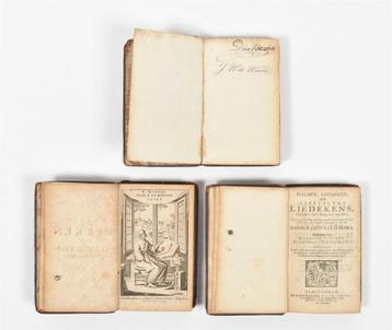 Sluiter, Willem Werken. 1731 8e druk. 3 banden beschikbaar voor biedingen