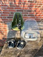 Bobike voorzitje met windscherm, Fietsen en Brommers, Fietsaccessoires | Fietsstoeltjes, Ophalen, 0 t/m 18 kg, Voorzitje, Gebruikt