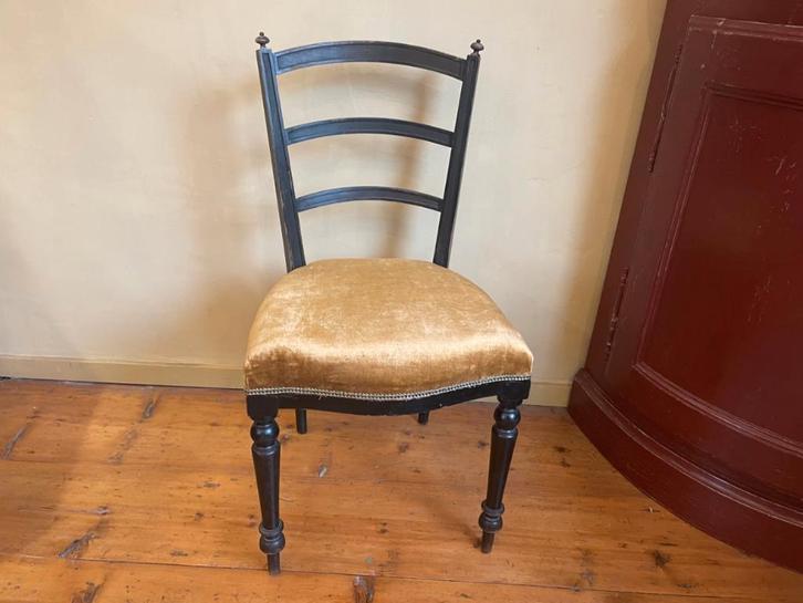 Stoel Slaapkamerstoel antiek Directoire Frans, Antiek en Kunst, Antiek | Meubels | Stoelen en Banken, Ophalen of Verzenden