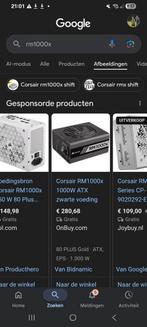 Defecte Corsair RM1000x Voeding INRUILBAAR kijk beschrijving, Computers en Software, Interne voedingen, Ophalen of Verzenden, Niet werkend