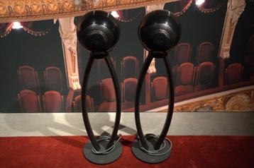 Cabasse The Pearl Akoya set zwart (met 70 cm stand) beschikbaar voor biedingen