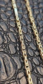 Prachtige massiefe 14k koningsketting, Sieraden, Tassen en Uiterlijk, Kettingen, Ophalen of Verzenden, Nieuw, Goud, Goud