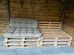 Pallet bank - Gratis af te halen, Ophalen, Gebruikt, Tweepersoons, 75 tot 100 cm