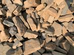 Gresbont ruw bekapt stapelstenen brokken, Tuin en Terras, Grind, Keien en Split, Overige materialen, Overige typen, Nieuw, Ophalen of Verzenden