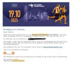 Startnummer halve marathon antwerpen, Tickets en Kaartjes, Eén persoon