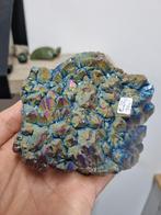 Titanium aura kwarts cluster, Verzamelen, Mineralen en Fossielen, Ophalen of Verzenden, Mineraal
