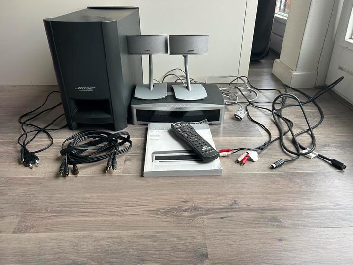 BOSE PS 3-2-1 II Powered Speaker System, Audio, Tv en Foto, Home Cinema-sets, Zo goed als nieuw, Dvd-speler, 2.1-systeem, 70 watt of meer