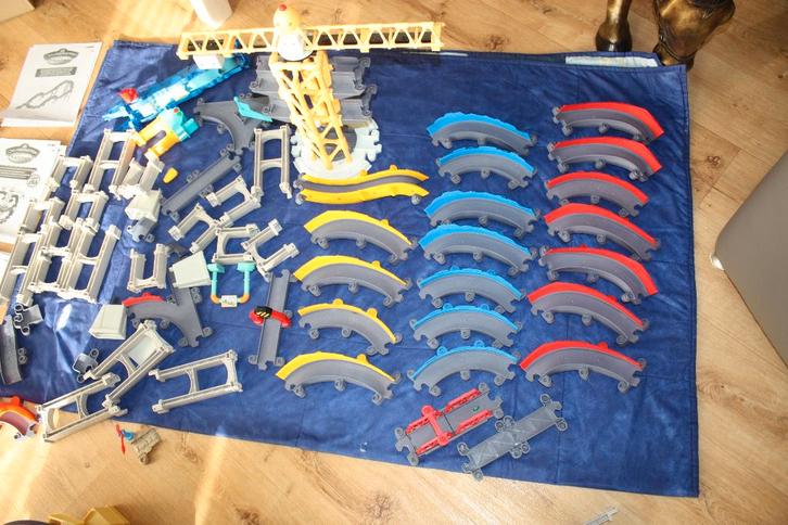 Te koop: Partij chuggington baandelen met looping zie foto's, Kinderen en Baby's, Speelgoed | Thomas de Trein, Gebruikt, Ophalen