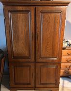 Eiken computerkast, Ophalen, Gebruikt, 70 tot 120 cm, 40 tot 80 cm