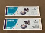 Groninger Museum-2 x bon voor gratis koffie/thee +petit four, Tickets en Kaartjes, Twee personen, Cadeaubon, Overige typen