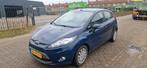 Ford Fiësta 1.6 Tdci 5DR 2012 Blauw airco rijd super netjes!, Auto's, Voorwielaandrijving, Stof, Zwart, Blauw
