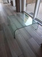 Glazen salontafel, Huis en Inrichting, 50 tot 100 cm, Minder dan 50 cm, Glas, Modern