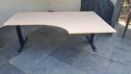 verstelbaar bureau 200 x 120 (80), Ophalen, In hoogte verstelbaar, Gebruikt, Bureau