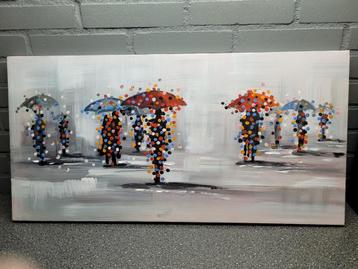  Schilderij op canvasdoek  beschikbaar voor biedingen