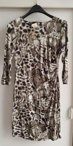 Prachtige jean paul berlin animalprint jurk 42 nieuw, Beige, Maat 42/44 (L), Nieuw, Ophalen of Verzenden