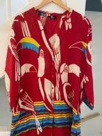 PAPEGAAI ROOD PRINT BLOUSE, MAAT; L/XL, Ophalen of Verzenden, Nieuw, Maat 42/44 (L), Rood