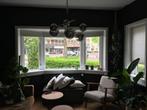 Design lamp Lucide Alara bollen smoked glass, Ophalen, Zo goed als nieuw, Glas, 75 cm of meer