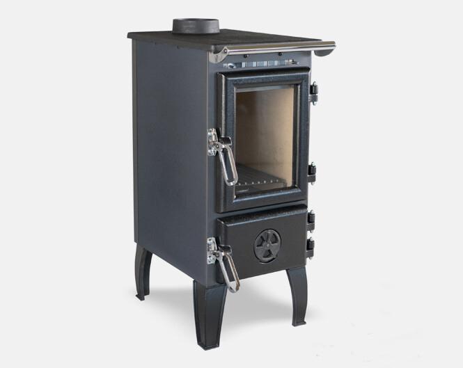 Stalen Houtkachel | ÇALIŞKAN Model 304 (7kw), Huis en Inrichting, Kachels, Gebruikt, Vrijstaand, Houtkachel, Hout, Ophalen of Verzenden