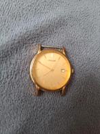 Goedwerkende Pulsar goudkleurige herenhorloge, Ophalen, Staal, Overige merken, 1960 of later