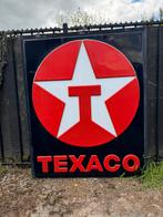 Grote TEXACO reclame lichtbak, Verzamelen, Ophalen, Gebruikt, ., Lichtbak of (neon) lamp