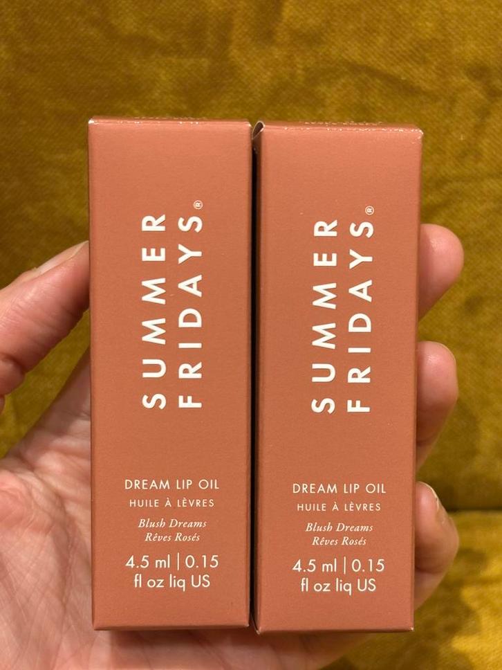 Summer Fridays Dream Lip Oil in Blush Dreams, 4.5ml, Sieraden, Tassen en Uiterlijk, Uiterlijk | Gezichtsverzorging, Nieuw, Lippen