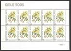 Bloemenpracht op postzegels: Gele Roos, Postzegels en Munten, Postzegels | Nederland, Ophalen of Verzenden, Na 1940, Postfris