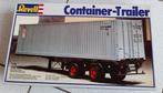 Revell Container-Trailer 1:25, Hobby en Vrije tijd, Modelbouw | Auto's en Voertuigen, Nieuw, Revell, Truck, Groter dan 1:32