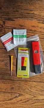 Ph-meter rood setje, Doe-het-zelf en Verbouw, Meetapparatuur, Ophalen of Verzenden, Nieuw
