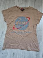 Bruin dames shirt Diesel, maat S, Nieuw (PR1), Ophalen of Verzenden, Nieuw, Bruin, Korte mouw