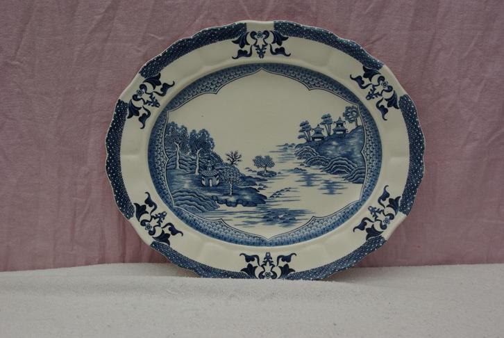 Ovale schaal, Antiek en Kunst, Antiek | Woonaccessoires, Ophalen of Verzenden