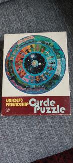 Ronde puzzel Unicef's friendship 200 stukjes, Hobby en Vrije tijd, Denksport en Puzzels, Ophalen of Verzenden, Minder dan 500 stukjes