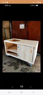 Meubel van steigerhout, Ophalen of Verzenden, Zo goed als nieuw, Houtskool