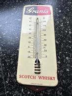 Emaille Grant's Scotch Wisky thermometer. Langcat Holland., Verzamelen, Merken en Reclamevoorwerpen, Ophalen of Verzenden, Gebruikt