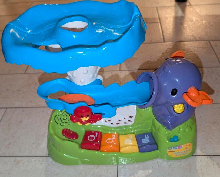 VTech Olifant met Geluid - Leerzaam Speelgoed, Kinderen en Baby's, Speelgoed | Vtech, Zo goed als nieuw, 6 maanden tot 2 jaar