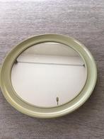 Ronde retro vintage spiegel, Minder dan 50 cm, Gebruikt, Rond, Ophalen of Verzenden