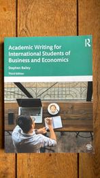 Academic writing for international students of business and, Stephen Bailey, Nieuw, Gamma, HBO