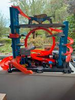 Supergave Hotwheels Garage/baan, Ophalen, Zo goed als nieuw, Handmatig, Hot Wheels