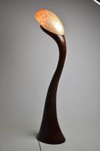 Italiaanse Organische Staande Lamp Fiberglas Parelmoer, Ophalen of Verzenden, Kunststof, 150 tot 200 cm